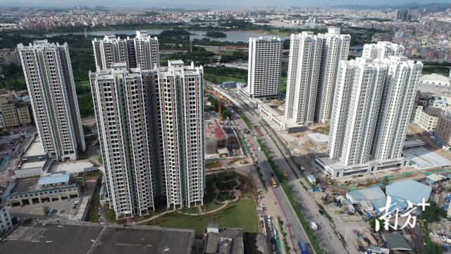 廣州市首個采用裝配式建筑的保障性住房項目石豐路保障房項目。梁文祥 攝